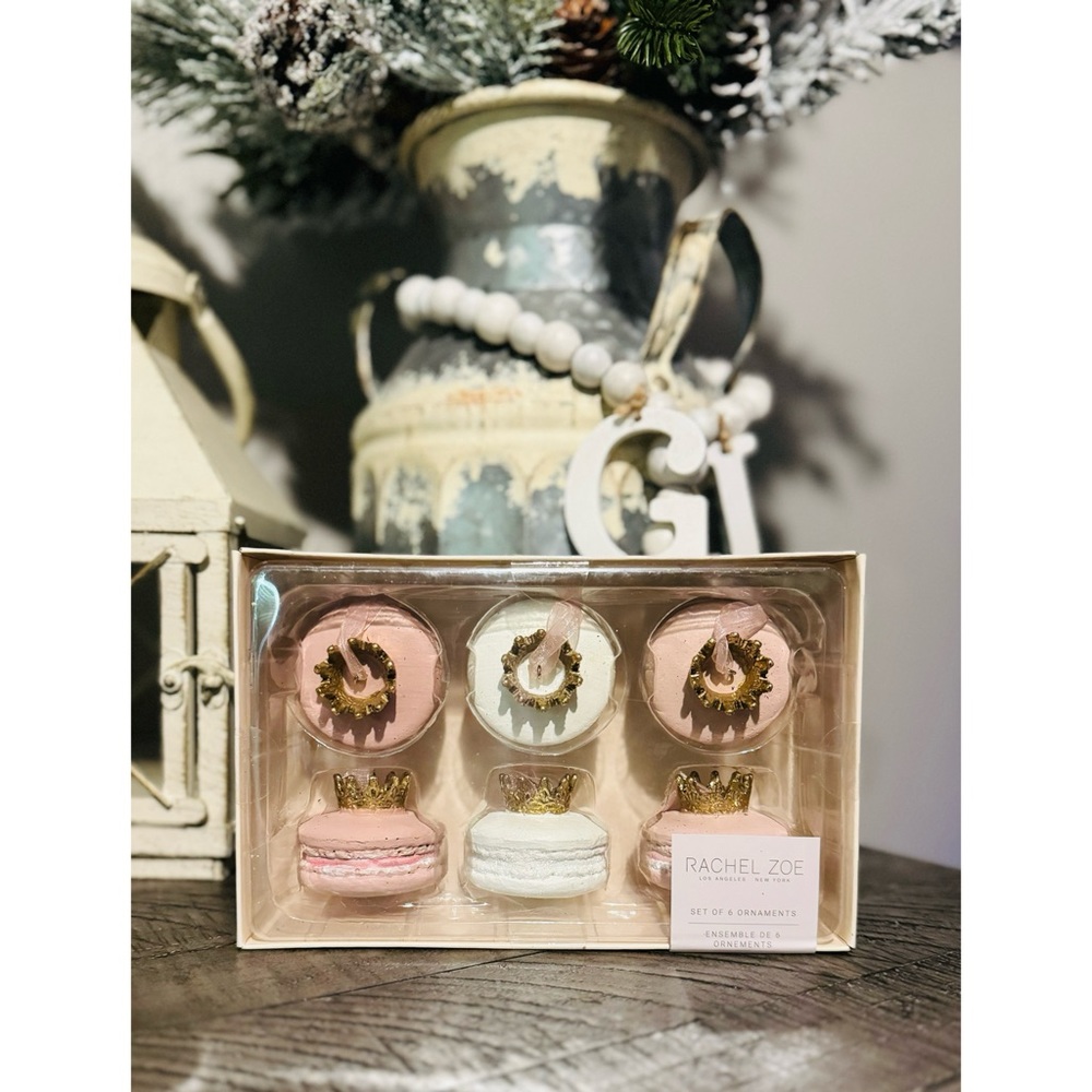 Princess Macaroon Ornaments NIB